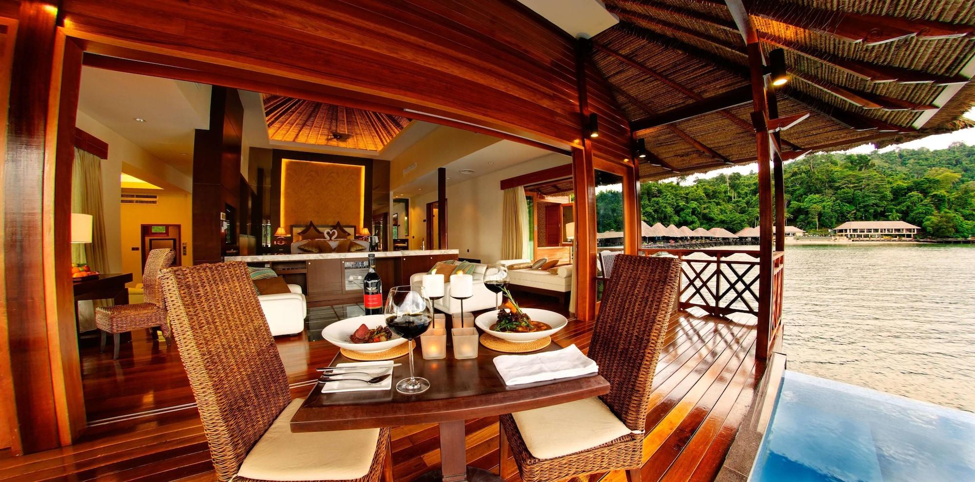 Gayana Marine Resort Кота-Кинабалу Ресторан фото