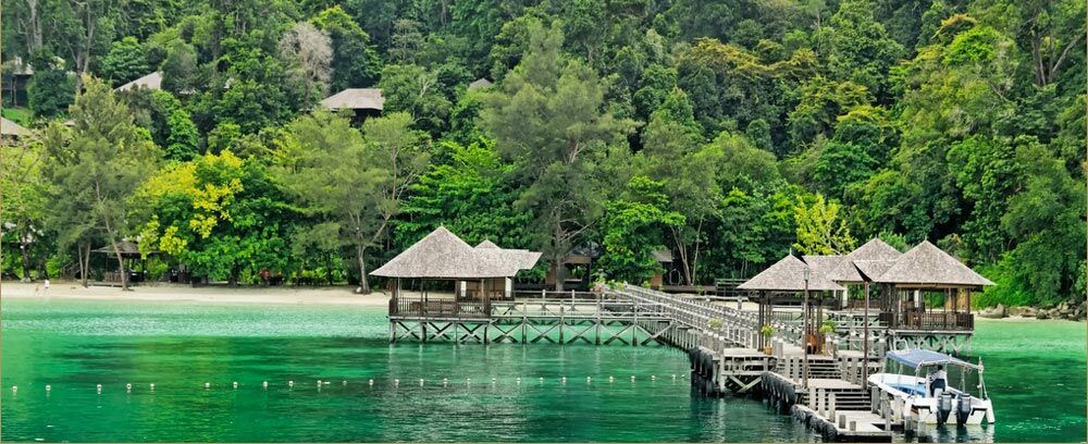 Gayana Marine Resort Кота-Кинабалу Экстерьер фото